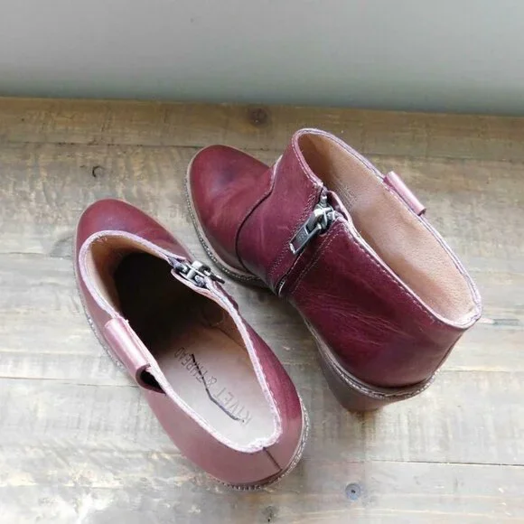 ! Madewell x Rivet & Thread $298 Ankle Boots f5049